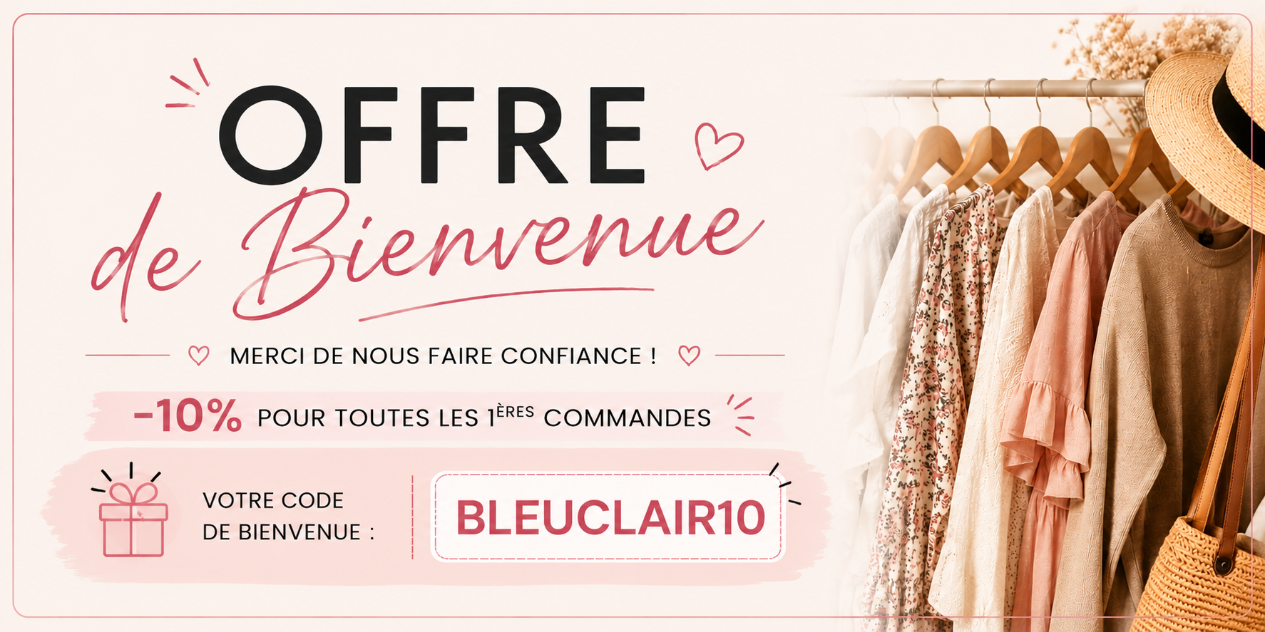 offre de bienvenue