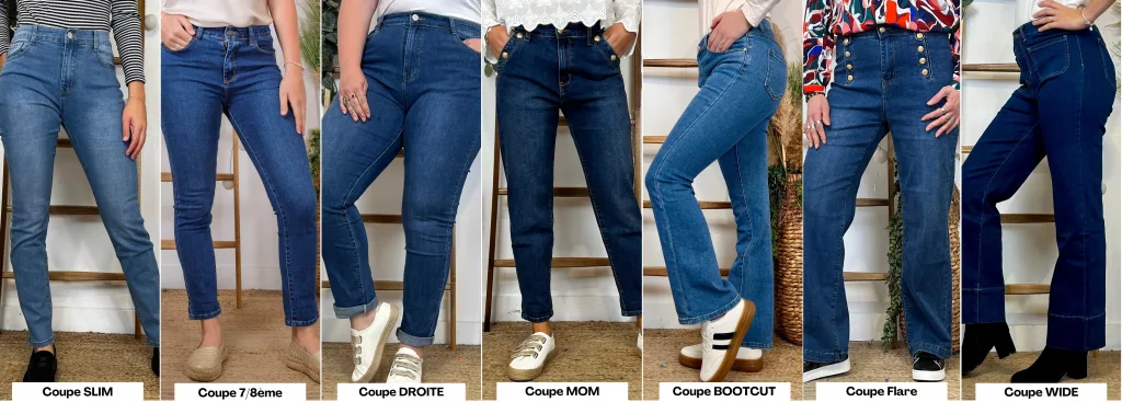 jeans coupes