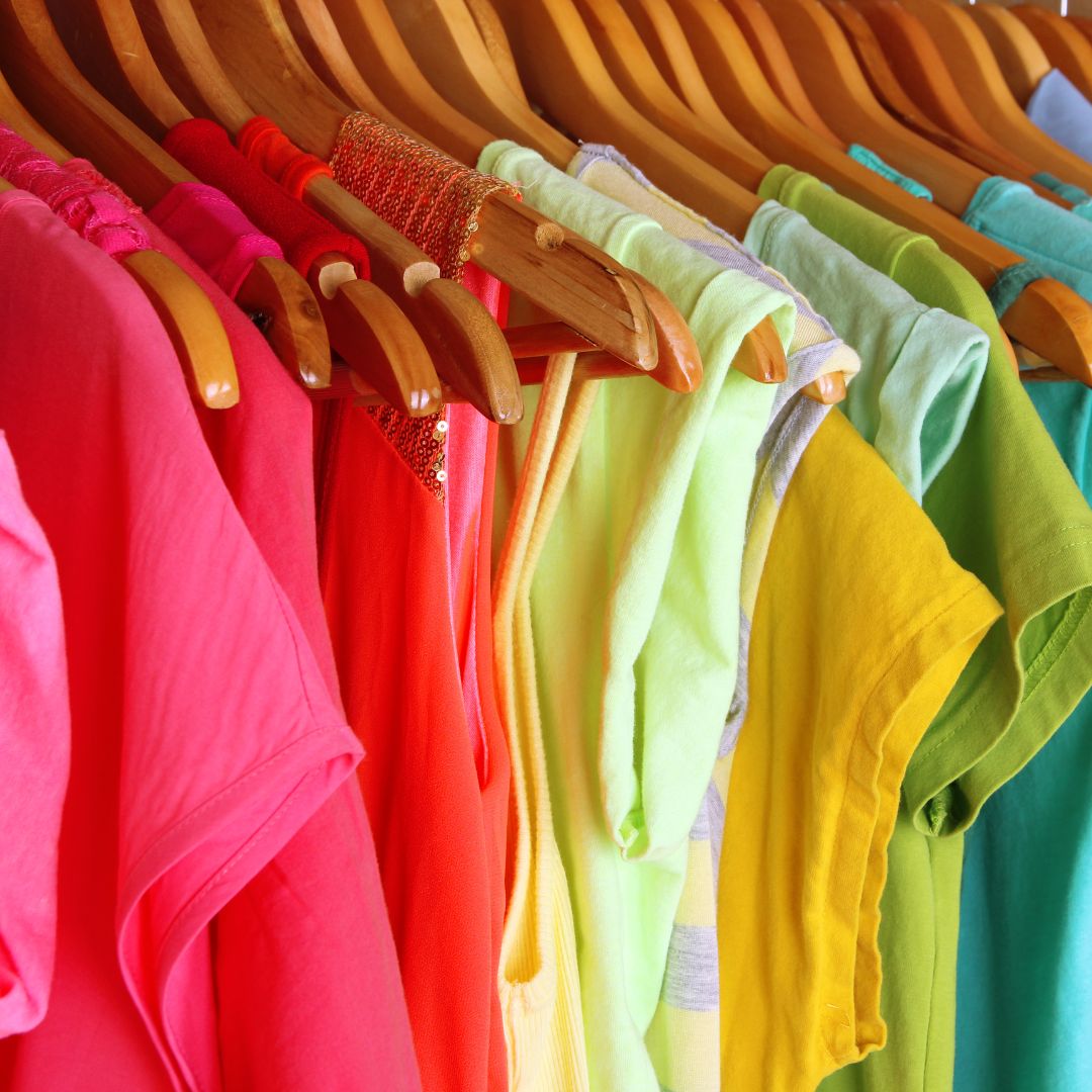 vêtement colorés