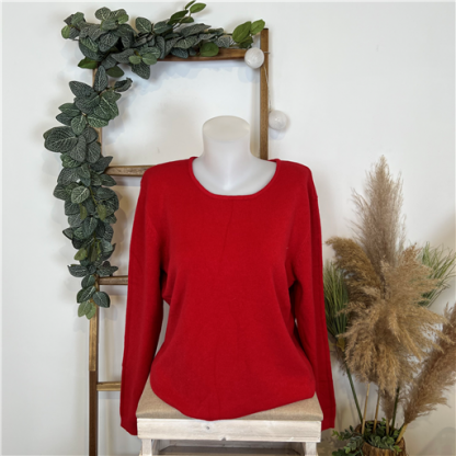Pull Rouge Laine Tricotonic