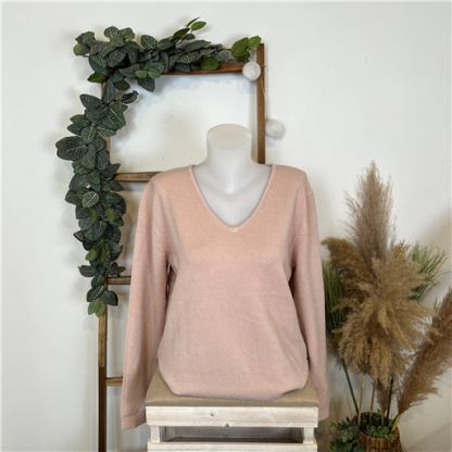 Pull Laine Rose Tricotonic