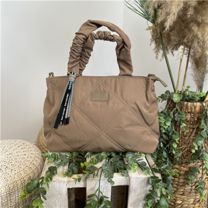 Sac Flora and Co taupe