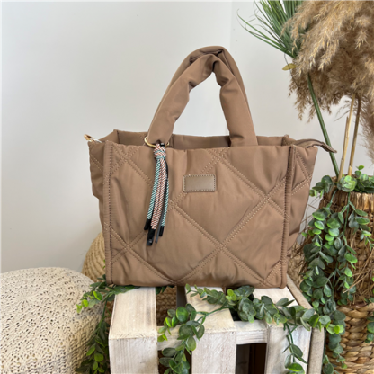 Sac taupe Flora and Co