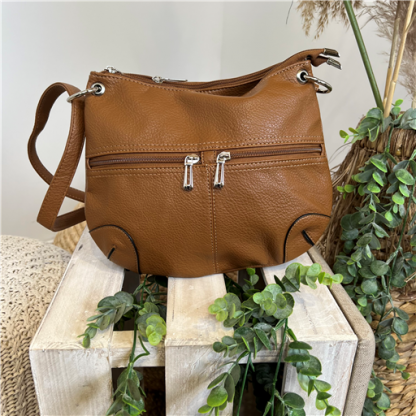 Sac multipoches camel Flora and Co