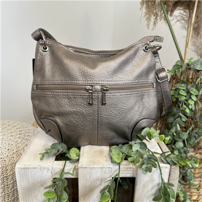 Sac multipoches gris Flora and Co