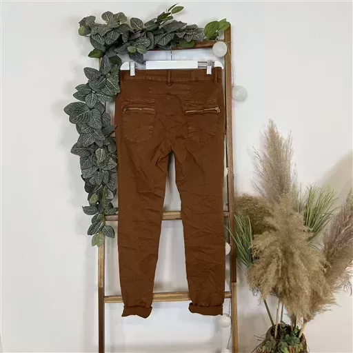 P071- Jean Melly.and.Co Teinté (camel) – Image 7