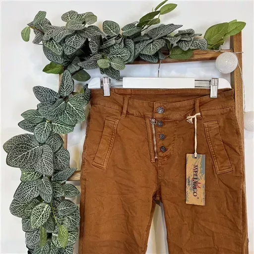 P071- Jean Melly.and.Co Teinté (camel) – Image 5