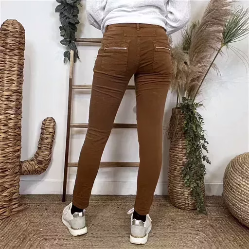 P071- Jean Melly.and.Co Teinté (camel) – Image 6