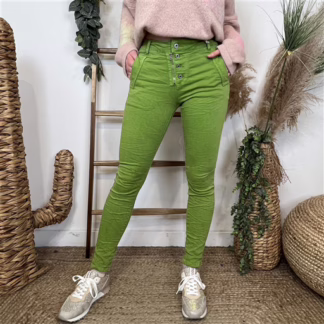 P073- Jean Melly.and.Co (Xs-Xl) (vert anis)