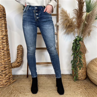 P069- New jean Melly.and.Co (Xs-Xl) (denim foncé)