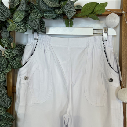 Pantalon Confort Blanc JST
