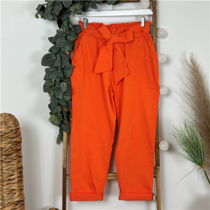 Pantalon Noeud Orange