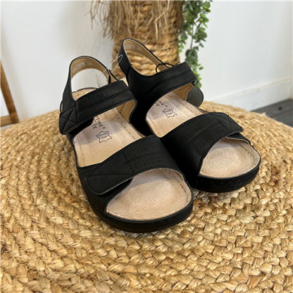 Sandales Confort Noire