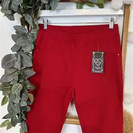 R273- Tregging Christy (T42-T52) (rouge) – Image 4