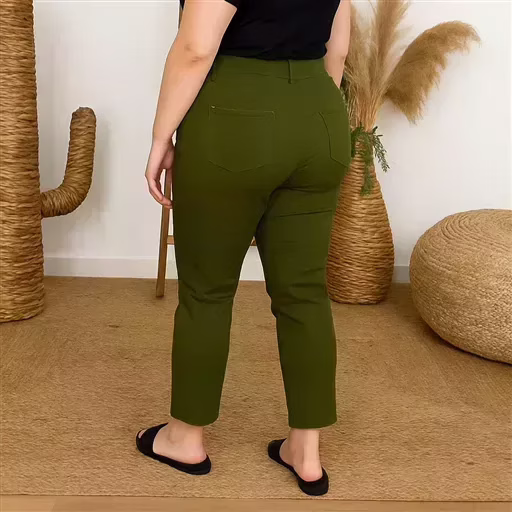 R273- Tregging Christy (T42-T52) (kaki) – Image 2