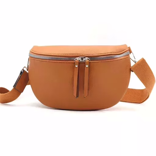 P424- Sac Banane Flora&Co (camel) – Image 2