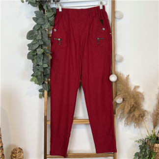 Pantalon Confort JST Rouge