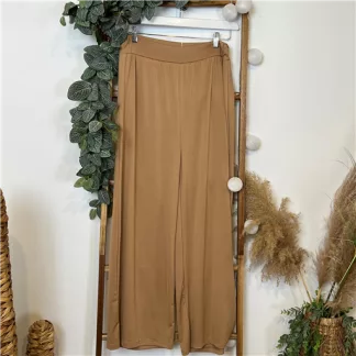 Pantalon Beige Grande Taille