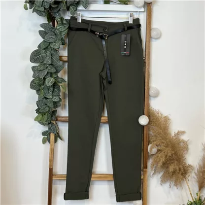 Pantalon Chino Kaki Stretch