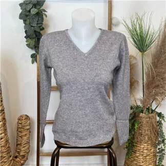 Pull Tricotonic Gris Laine