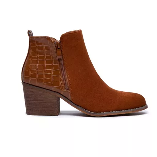 R528- Bottine bi-matière (T36-T42) (camel) – Image 6