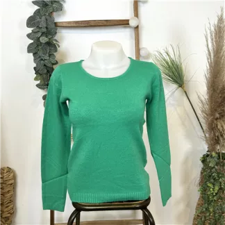 Pull Tricotonic Rond Vert