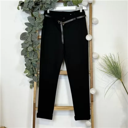 Pantalon Chino Noir Milano