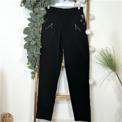 Pantalon Chaud Noir Confort
