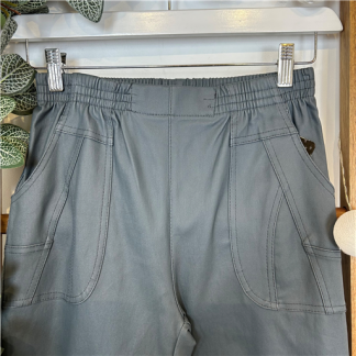 Pantalon Enduit Gris Confort