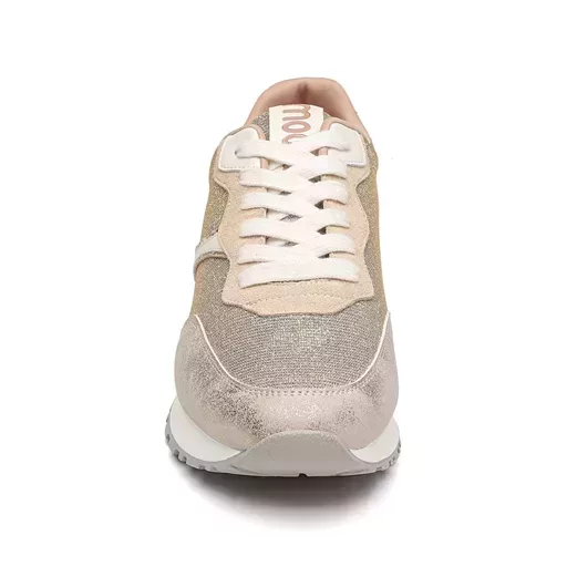 R458- Sneakers Moow bi-matière ( T36-T41) (doré) – Image 5