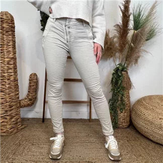 Jean Melly&Co Froissé Beige