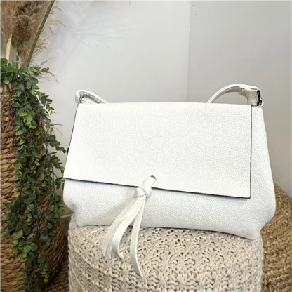 Pochette Été Lien Flora&Co Blanche