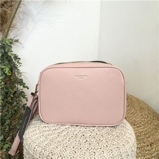 Sac Bandoulière Multipoches Rose