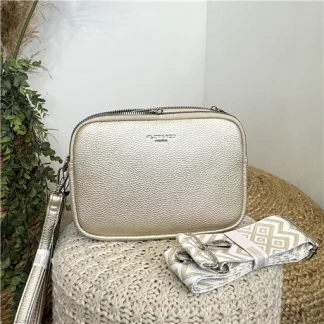 Sac Zips Medium Flora&Co Écru