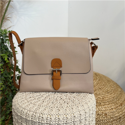 Grande Pochette Été Flora&Co Beige