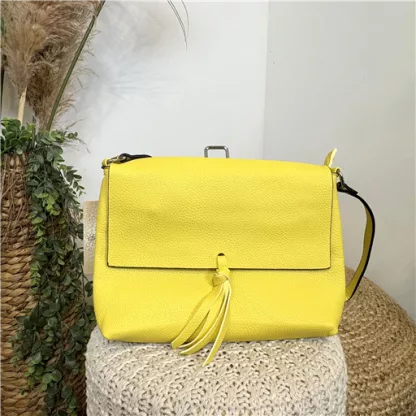 Pochette Lien Flora&Co Jaune