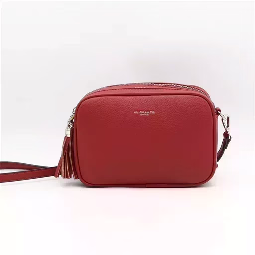 P428- Sac Flora & Co 2 Zips (rouge) – Image 2