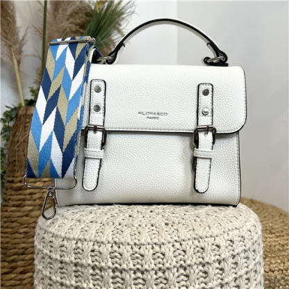 Sac Cartable Flora&Co Blanc