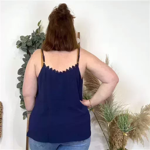 Z142- Débardeur Christy (T44-T52) (marine) – Image 5