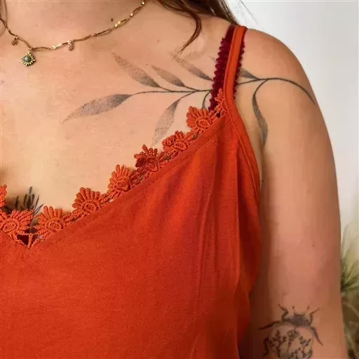 Z142- Débardeur Christy (T44-T52) (rouille) – Image 6