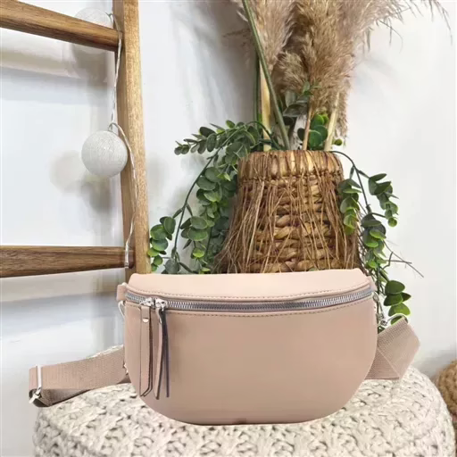 P424- Sac Banane Flora&Co (beige) – Image 3
