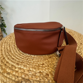 P476- Sac Banane Flora&Co (marron)