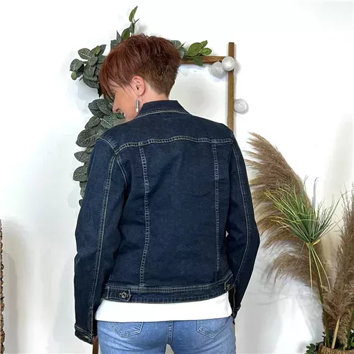 K902- Veste Jean V. / BleuClair (T36-T44) (brut) – Image 3