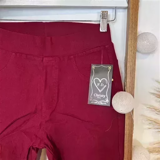 R279- Tregging (T38-T46) Christy (bordeaux) – Image 7