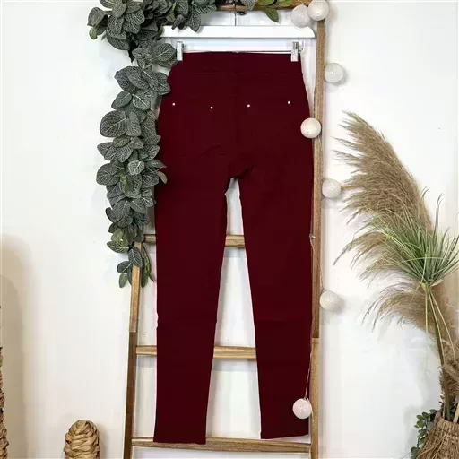 R279- Tregging (T38-T46) Christy (bordeaux) – Image 3