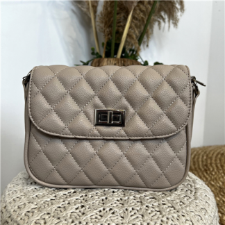 P481- Sac Matelassé Flora & Co (beige)