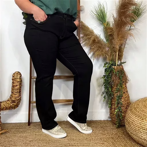 O169- Jean Droit Voggo (T42-T52) (noir) – Image 5