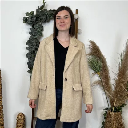 K805- Veste Demi-Saison (Tu) 🇮🇹 (beige)