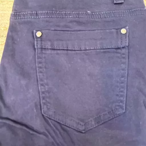 O150- Jean coupe Slim (T34-T44) (marine) – Image 5