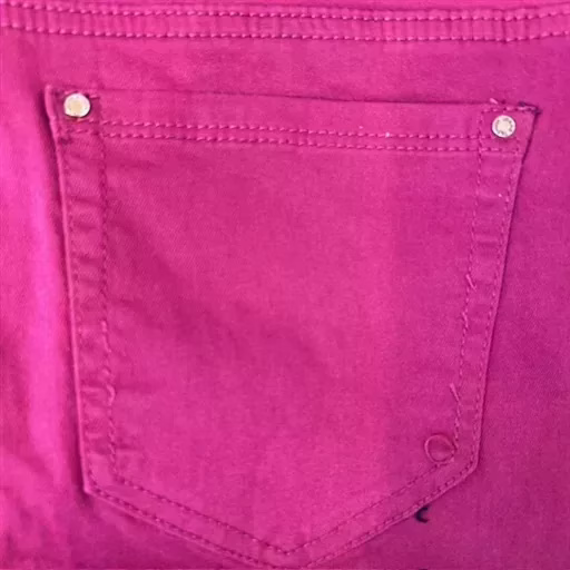 O118- Jean 7/8ème Voggo (T34-T44) (fuchsia) – Image 5